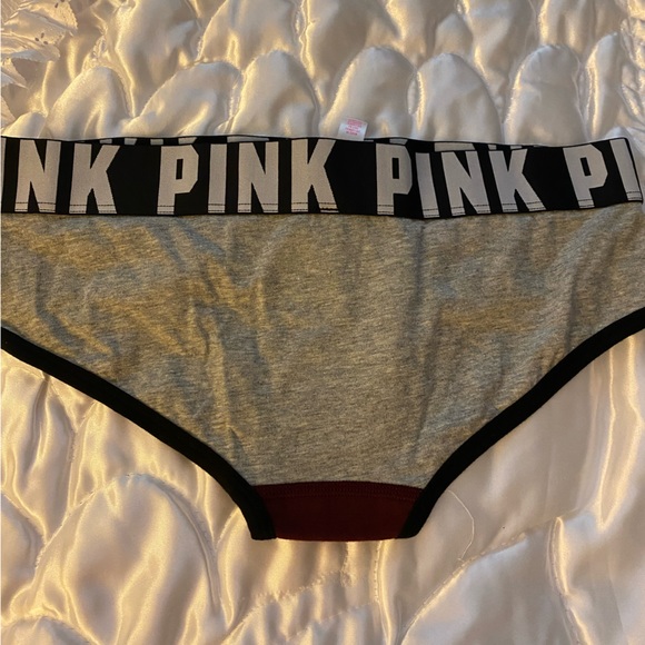 New Victoria's Secret PINK Logo Boybrief Panties S - Picture 3 of 6